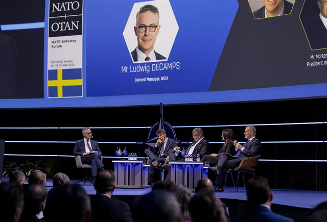NCI Agency General Manager addresses the importance of standardization and interoperability during NATO-Industry Forum