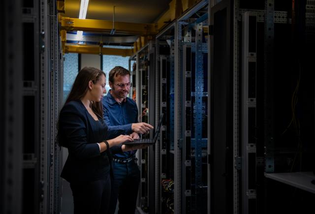 Belgian Ambassador visits NCI Agency data centre at NATO Headquarters