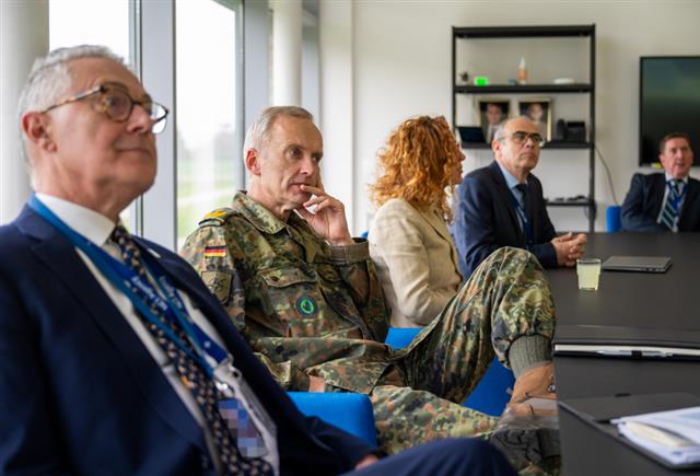 NCIA hosts DCOS Cyber SHAPE at Satellite Ground Station Kester