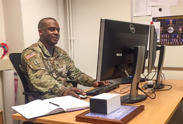 Meet Captain Demetrist Booker, Asset Management and Supply Branch Deputy Commander