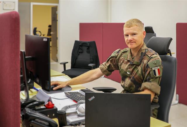 Meet Adjudant Erwan, Deputy Head NCO Cyber Security Section, CSU Stavanger