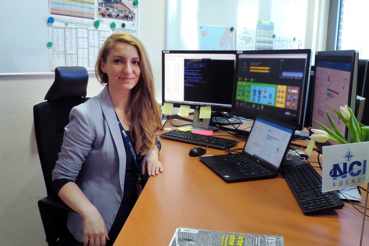 Meet Theodora Pascu, a Systems Administrator at the NCI Agency