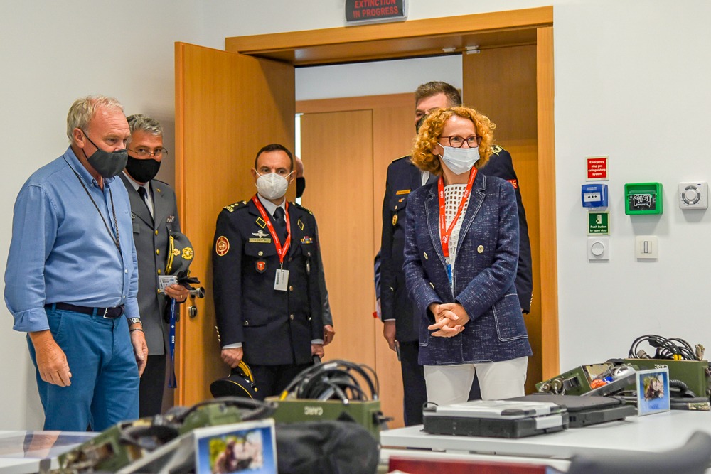 North Macedonia Minister of Defence visits the NATO Communications and Information Academy