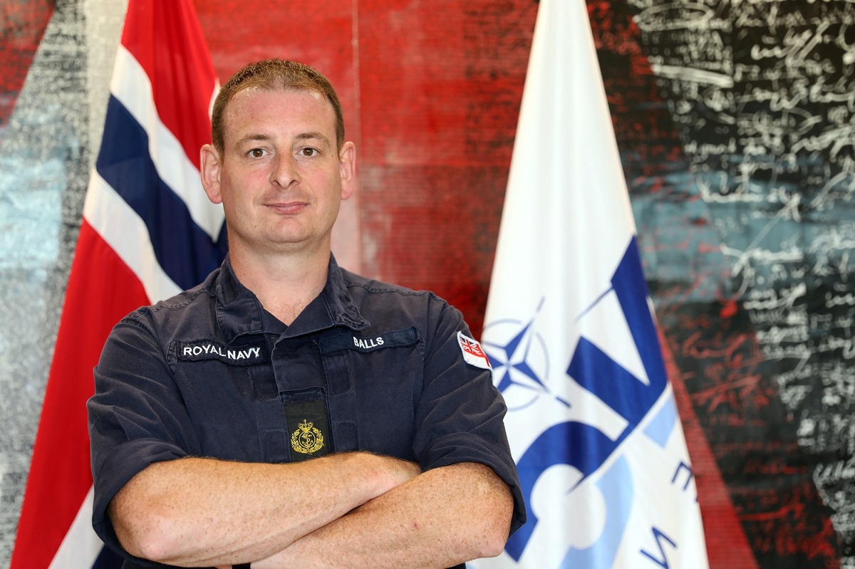 Meet Chief Petty Officer John Balls, a Chief Technician at the NCI Agency