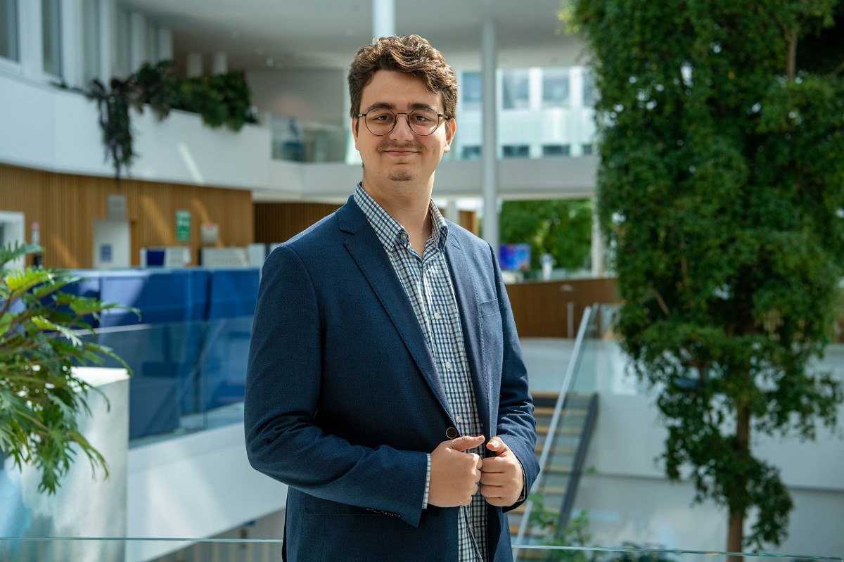 Meet Ovidiu-Alexandru Parfene, an intern at the NCI Agency