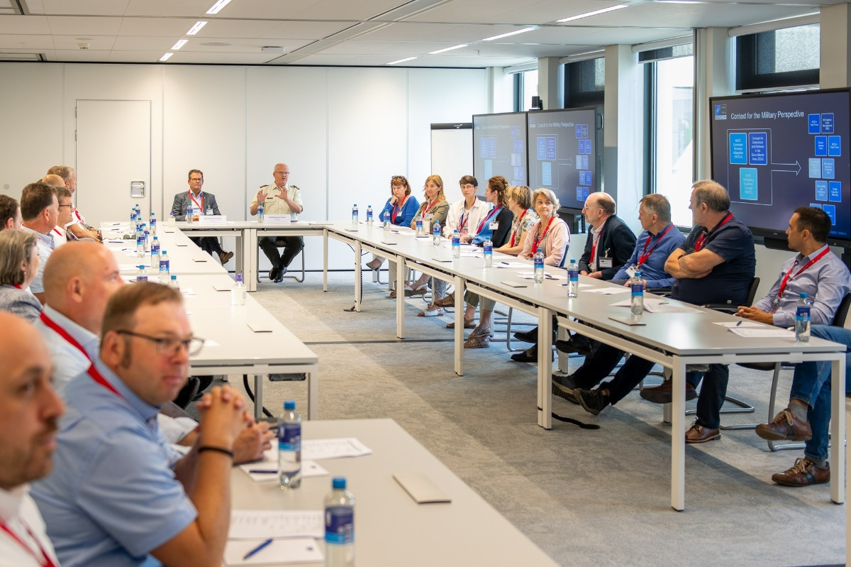 EUROCONTROL officials visit NATO Communications and Information Agency