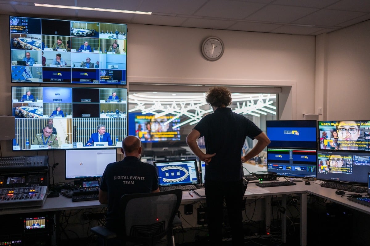 NATO senior officials discuss the future of NATO Digital Workplace