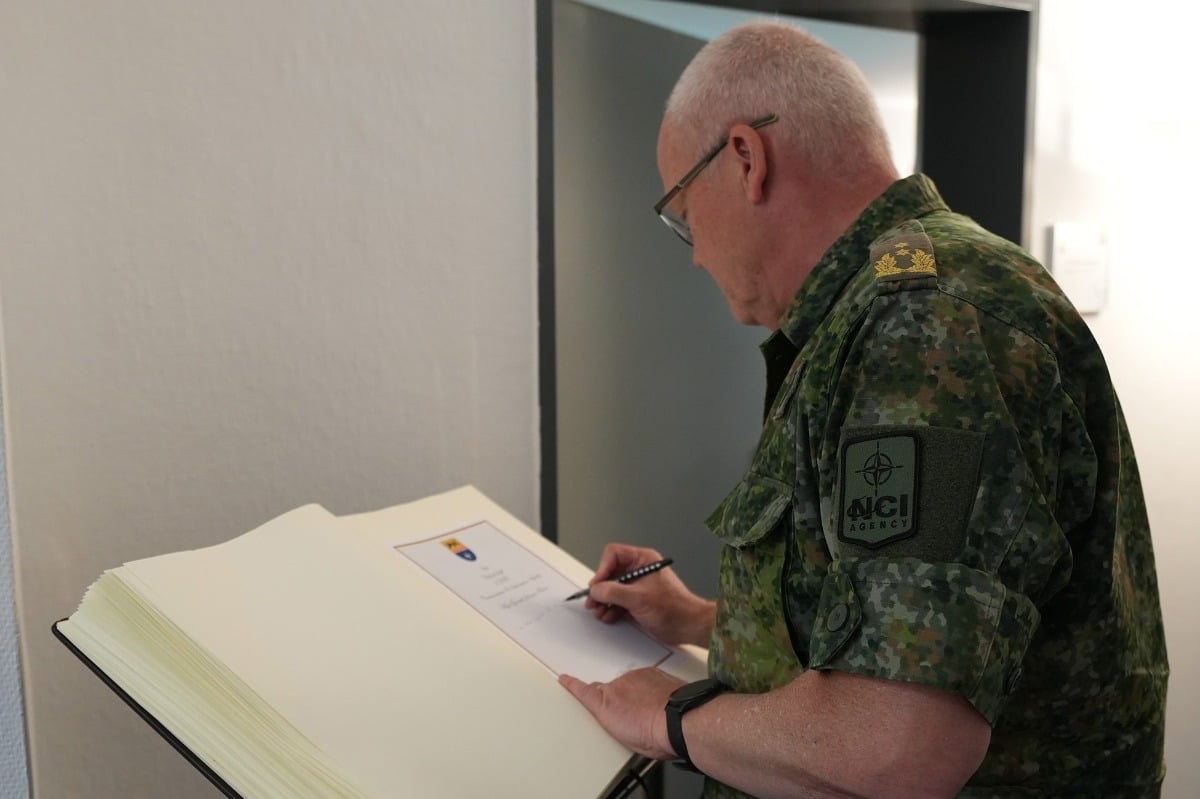 NCIA Chief of Staff visits the Joint Support and Enabling Command 