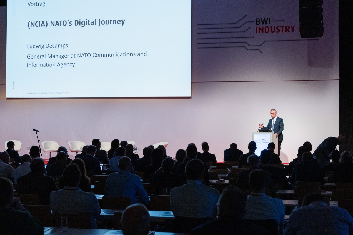 NCIA discuss NATOtmpAmps digital journey at BWI Industry Days