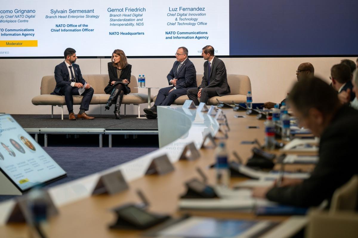 NATO Senior Executives discuss the future of NATO's Digital Workplace  