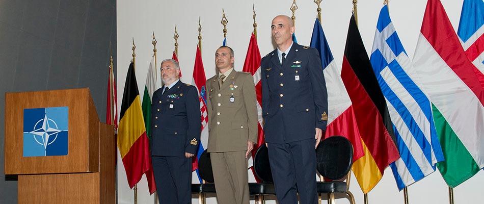 Change of Command at NCI Agency Naples and Operation Unified Protector Award