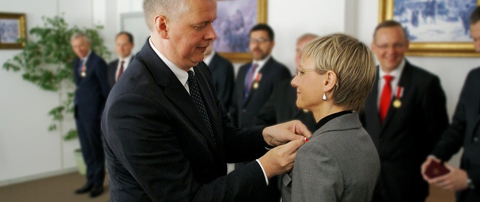 Agency staff member honoured with Medal of Merit