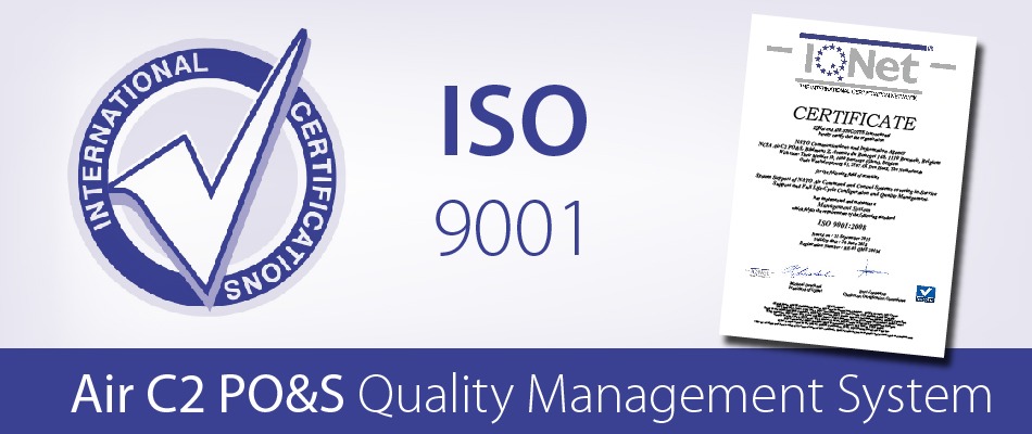 Renewal of ISO 9001 Certification for AirC2 systems