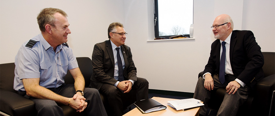 NCI Agency Director of Demand Management visits MARCOM