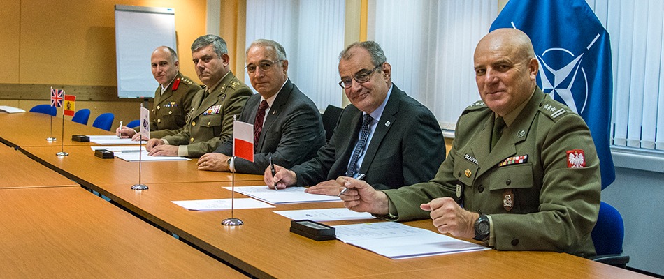 NCI Agency signs milestone partnership agreement with Poland, Spain and the UK