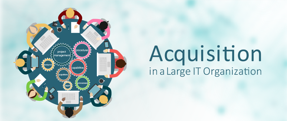 Acquisition in a large IT Organization