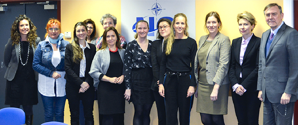 GM welcomes Women in International Security at NATO