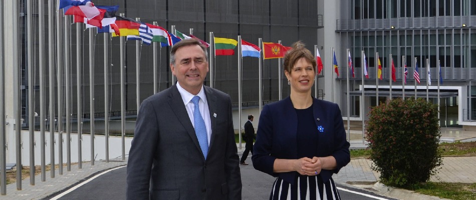 Estonian President visits the NCI Academy