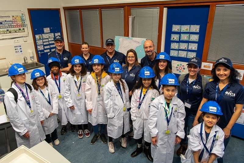 NATO Agency staff volunteer to spark girlstmpAmp interest in STEM 