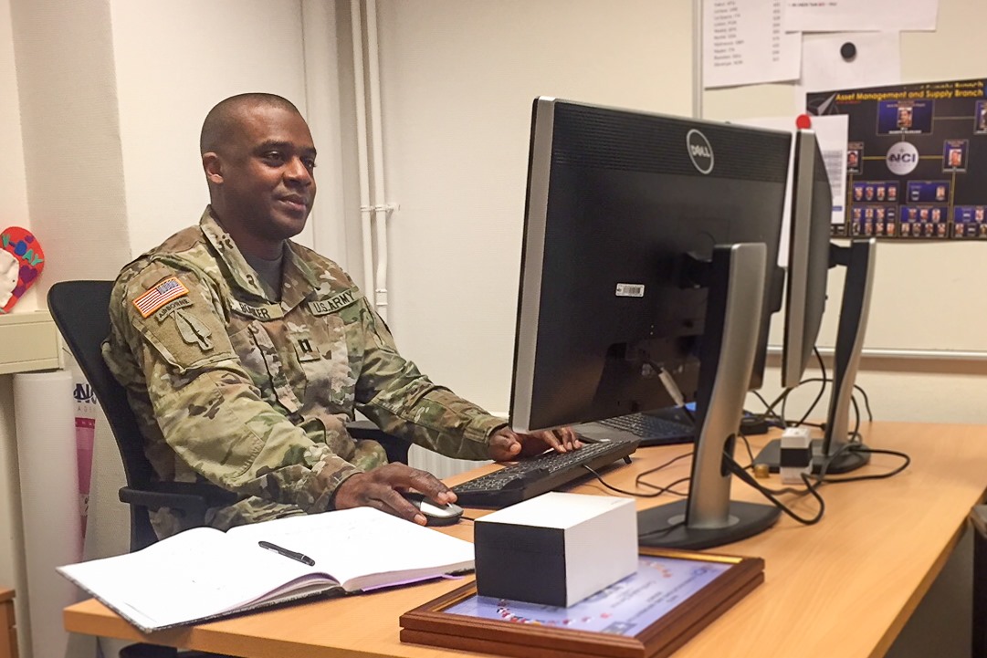 Meet Captain Demetrist Booker, Asset Management and Supply Branch Deputy Commander